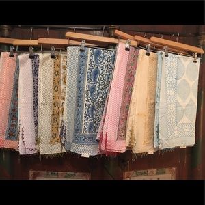 Handmade Sarongs - 100% Cotton w/ glass beading